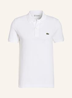 Рубашка поло LACOSTE Piqué Slim Fit, белый