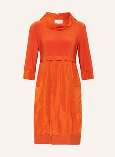 Платье Joseph Ribkoff im Materialmix mit 3/4-Arm, оранжевый