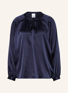 Блуза TONNO &amp; PANNA aus Seide, темно-синий