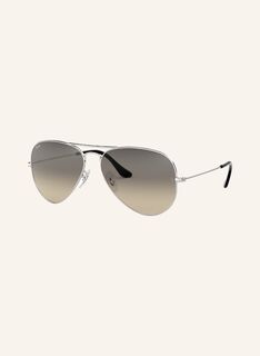 Солнцезащитные очки Ray-Ban RB3025 AVIATOR, серебряный