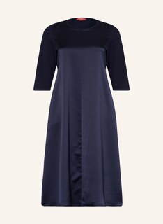 Платье MARINA RINALDI SPORT OCCHIBIS mit 3/4-Arm, темно-синий