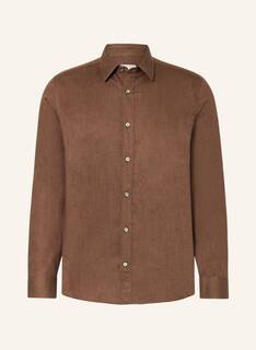 Рубашка TIGER OF SWEDEN BENJAMINS Comfort Fit, коричневый