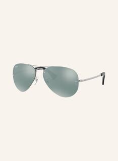 Солнцезащитные очки Ray-Ban RB3449 AVIATOR, серебряный