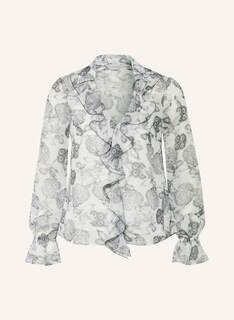 Блуза TED BAKER ANNIYE mit Rüschen, белый