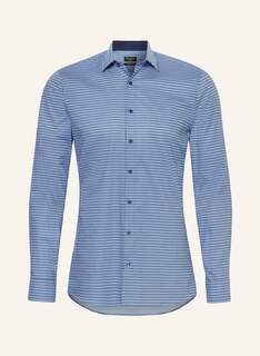 Рубашка OLYMP No. Six super slim fit, темно-синий