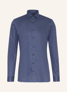 Рубашка OLYMP No. Six super slim, темно-синий