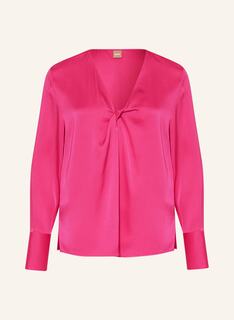 Блуза BOSS BIDINTA aus Seide, розовый