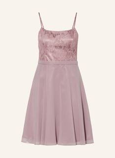 Платье VM VERA MONT mit Spitze und Cut-out, розовый