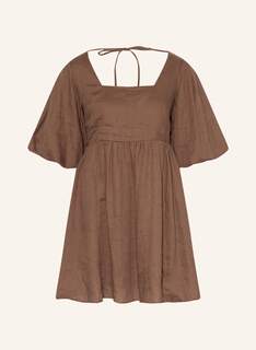 Платье SEAFOLLY SHORELINE aus Leinen, коричневый
