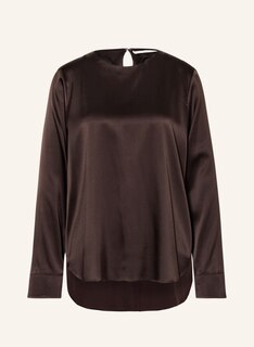 Блуза (THE MERCER) N.Y. aus Seide, темно-коричневый