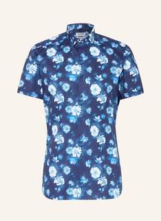 Рубашка OLYMP Kurzarm-Level Five body fit, темно-синий