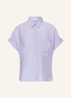 Блуза рубашка OPUS FLORANA, фиолетовый