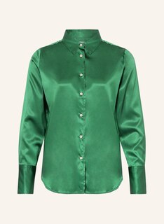 Блуза рубашка rossana diva aus Seide, зеленый