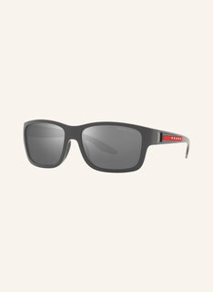 Солнцезащитные очки PRADA LINEA ROSSA PS 01WS, серый