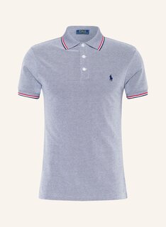 Рубашка поло POLO RALPH LAUREN Piqué Slim Fit, белый