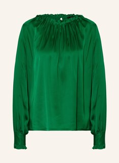 Блуза Grace aus Satin, зеленый