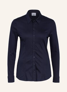 Блуза рубашка DESOTO PIA aus Jersey, темно-синий