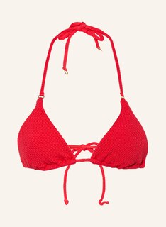 Топ бикини SEAFOLLY Triangel SEA DIVE, красный