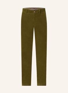 Вельветовые брюки TOMMY HILFIGER DENTON Straight Fit, зеленый