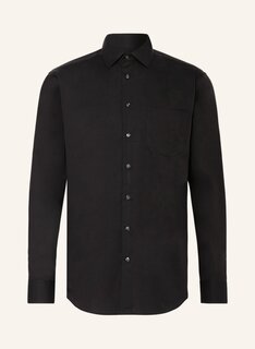 Рубашка seidensticker Regular Fit, черный