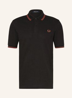 Рубашка поло FRED PERRY Piqué M3600 Slim Fit, черный