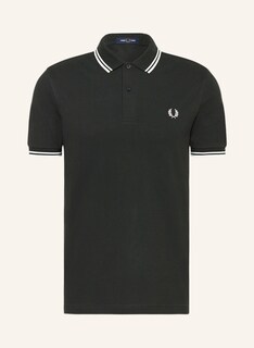 Рубашка поло FRED PERRY Piqué M3600 Slim Fit, темно-зеленый