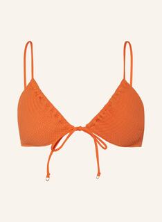 Топ бикини SEAFOLLY Triangel SEA DIVE, оранжевый