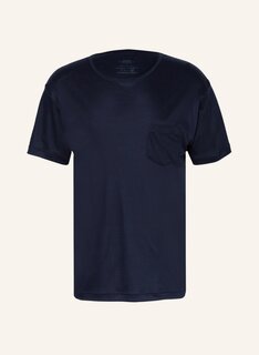 Рубашка CALIDA Lounge-100% NATURE, темно-синий