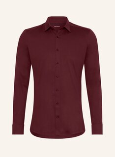 Рубашка OLYMP JerseyNo. Six 24/Seven super slim, темно-красный