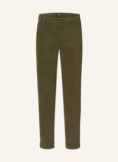 Брюки чино Dondup GAUBERT Extra Slim Fit, оливковый