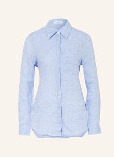 Блуза рубашка REISS CAMPBELL aus Leinen, светло-синий