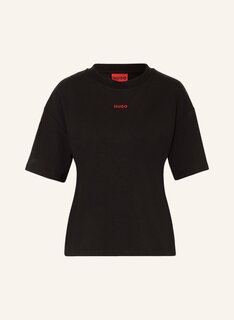 Рубашка HUGO Lounge-SHUFFLE, черный