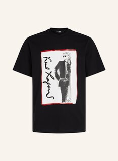 Футболка KARL LAGERFELD, черный