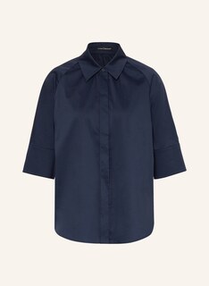 Блуза рубашка LUISA CERANO mit 3/4-Arm, темно-синий