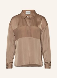 Блуза CLOSED aus Satin, светло-коричневый