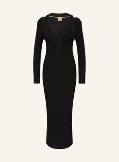 Платье BOSS FAMELINA mit Cut-outs, черный