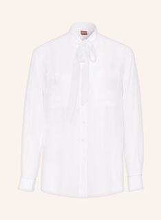 Блуза BOSS BIVENTIDUE mit Seide, белый