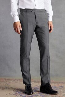 Шерстяные костюмные брюки Signature Tollegno Next, серый