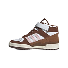 Кеды Adidas Forum Mid, коричневый/белый