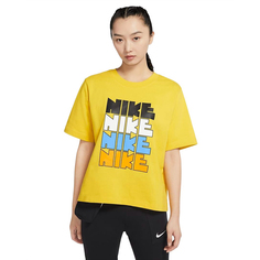 Футболка Nike Sportswear Boxy, ярко-желтый