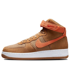 Кроссовки Nike Air Force 1 High &apos;07 LX &apos;Dark Driftwood Hot Curry&apos;, Коричневый