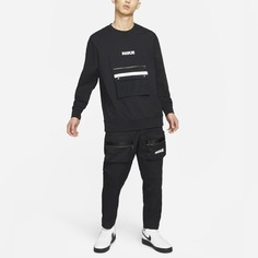 Спортивные брюки Nike City Made Cargo Logo Casual Sports Long, черный