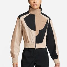 Куртка Nike Sportswear Collection Women&apos;s Woven, коричневый/черный/бежевый
