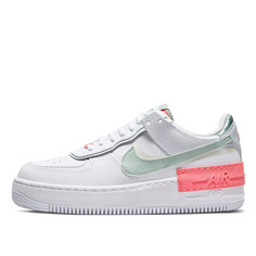 Женские кроссовки Nike Air Force 1 Shadow, белый/светло-зеленый/розовый