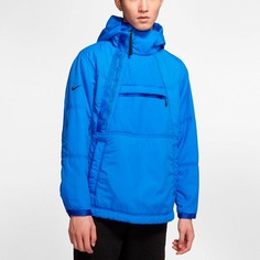 Куртка Nike Men&apos;s Sports Hooded Padded, темно-голубой