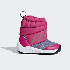 Сапоги Adidas RapidaSnow Beat the Winter, розовый/серый/синий/черный