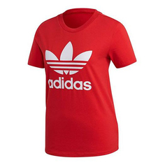 Футболка Adidas originals TREFOIL TEE Sports Short Sleeve Red, Красный