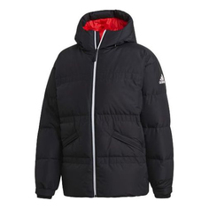 Пуховик Adidas Outdoor Casual Sports hooded Black, Черный