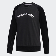 Свитшот adidas Women&apos;s Long Sleeve, черный/белый