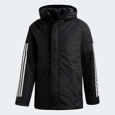 Мужская утепленная куртка Adidas Xploric 3-Stripes, черный